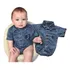 Body Camisa Jeans Manga Curta Bebe Com Botão Lindo Enviojà