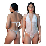 Body De Renda Com