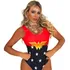 Body Fantasia De Carnaval Super Herói Folia Bloquinho Adulto