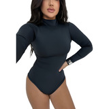 Body Femenino Collant Gola