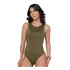 Body Feminina Regata Liganet Fecho Tic Tac Estilo Casual