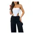 Body Feminino Cavado Tomara Que Caia Com Bojo Blogueira 