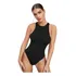Body Feminino Collant Decote Gola Careca Suplex Verão Blusa