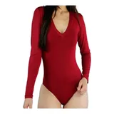 Body Feminino Decote V