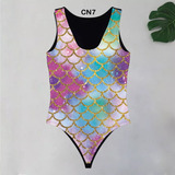 Body Feminino Fantasia De