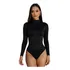 Body Feminino Gola Alta Cacharrel Manga Longa Suplex