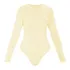 Body Feminino Gola Redonda Manga Longa Colant
