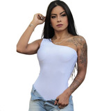 Body Feminino Manga Unica