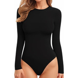 Body Feminino Manga Longa