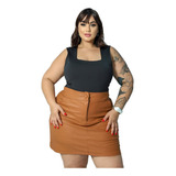 Body Feminino Plus Size