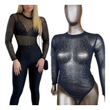 Body Feminino Plus Size