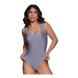 Body Feminino Regata Decote