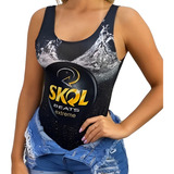Body Feminino Super Herois