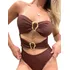 Body Feminino Suplex Tomara Que Caia Detalhe Recorte Fivela