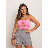 Body Feminino Tomara Que