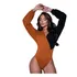 Body Feminino Tricot Moda Blogueira Blusa Premiu Manga Longa