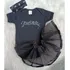 Body Leite Fralda E Rock And Roll Roupa Para Bebe Com Saia