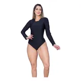 Body Manga Longa Blusa