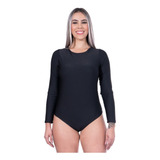 Body Manga Longa Blusa