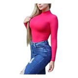 Body Manga Longa Gola