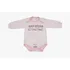 Body Menina Branco (amo Mamãe) P M G  Ref 6554