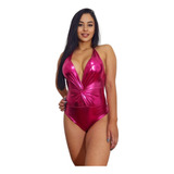 Body Metalizado Carnaval Decotado