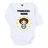 Body Personalizado Star Wars Princesa Leia Manga Longa