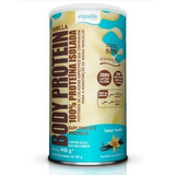Body Protein Baunilha 440g Proteína 100 Isolada Equaliv Sabor Baunilha