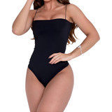 Body Reto Alcinha Básico Modelador Versátil