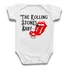 Body Roupa Bebê Rolling Stones Banda Música Rock Divertido