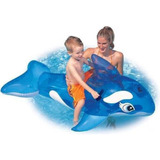 Boia Baleia Azul Inflável Brinquedo Para Praia E Piscina