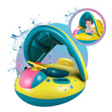 Boia Bote Bebê Infantil Criança Inflável Piscina Praia Cobertura Proteção Uv Tippi