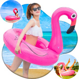 Boia Flamingo Gigante Grande Piscina Praia Inflável 90cm
