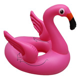 Boia Flamingo Para Bebê Cisne Rosa Inflável C/ Assento Verão