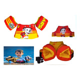 Boia Infantil Colete Salva Vidas Patrulha Canina Marshall