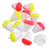 Boia Isopor Para Pesca N  6   Pacote Com 100 Unidades