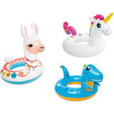 Boia Redonda Bebê Inflável Bichinho Piscina Praia Verão Kids