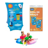 Boia Reforçada De Braço Inflável Infantil Até 50kg Cores Mor