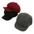 Boina Francesa Feminina Inverno Lisa Chapéu Gorro Colorida 