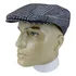 Boina Italiana Trapani Xadrez Branco Preto Orig. San Dona