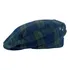 Boina Livorno Xadrez Tartan Azul Verde Preto Orig. San Dona