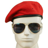 Boina Militar Vermelha C