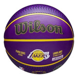Bola Basquete Wilson Nba Player Los Angeles Lakers - Lebron Cor Roxo