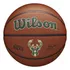 Bola Basquete Wilson Nba Team Alliance - Tam 7 Cor Marrom/verde