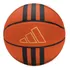 Bola De Basquete adidas 3 Stripe Rubber X3 Tam 7 Laranja