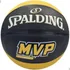 Bola De Basquete Spalding Mvp - Borracha - Tamanho 7 - Am/pt Cor Amarelo