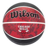 Bola De Basquete Wilson Nba Team Chicago Bulls Tam 7 Oficial
