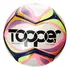 Bola De Beach Soccer Profissional Td1 Estampada Topper Cor Bca/am Neon/azul
