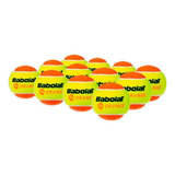 Bola De Beach Tennis Babolat Orange Pacote Com 12 Bolas