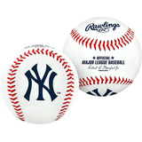 Bola De Beisebol Ny New York Yankees Mlb Rawlings